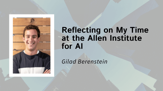 Reflecting on My Time at the Allen Institute for AI