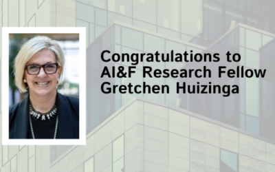 Congrats to AI&F Research Fellow Dr. Gretchen Huizinga on “Righteous AI”