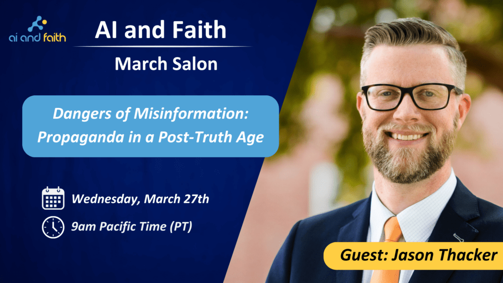 Salon with Jason Thacker: Dangers of Misinformation: Propaganda in a ...